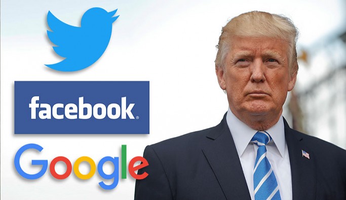 Trump Google, Twitter ve Facebook’a Dava Açıyor