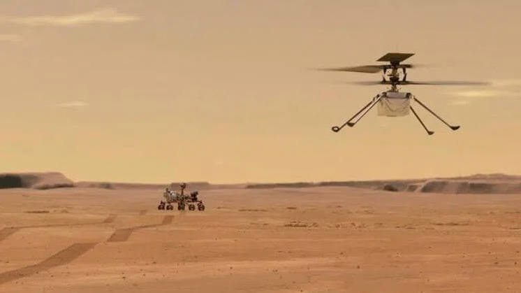 Ingenuity Helikopterinin Mars Keşfindeki İlerleyişi