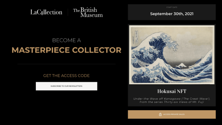 Hokusai Koleksiyonu ile Artık British Museum’da NFT Dünyasında
