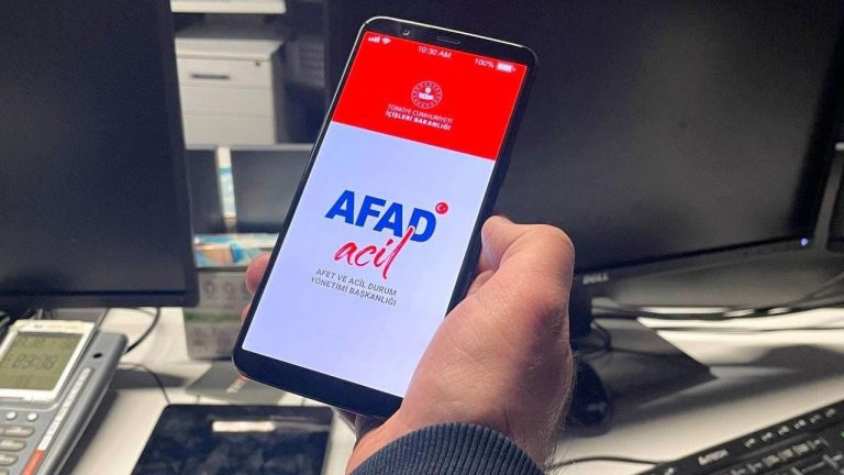 AFAD Acil Mobil Uygulaması Kullanıma Açıldı