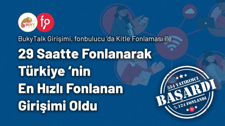 Yerli Girişim BukyTalk, Kitle Fonlamada Türkiye Rekoru Kırdı