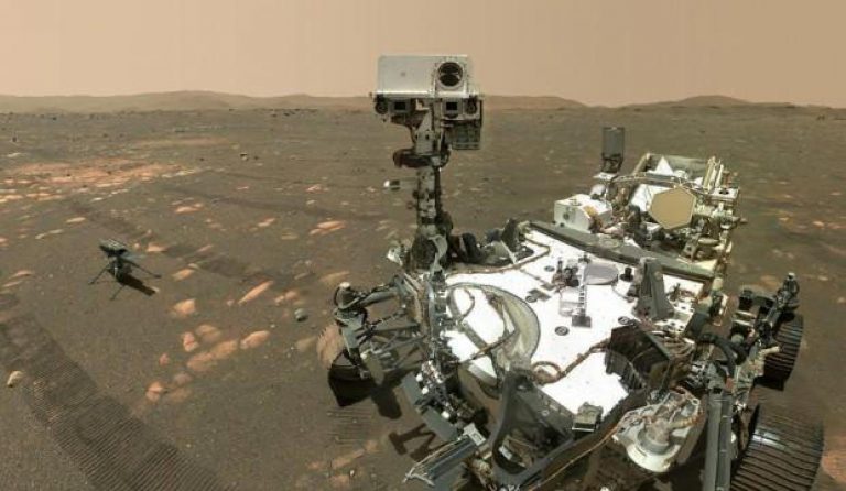 Keşif Aracı Perseverance, Mars’ta Gün Batımını Çekti