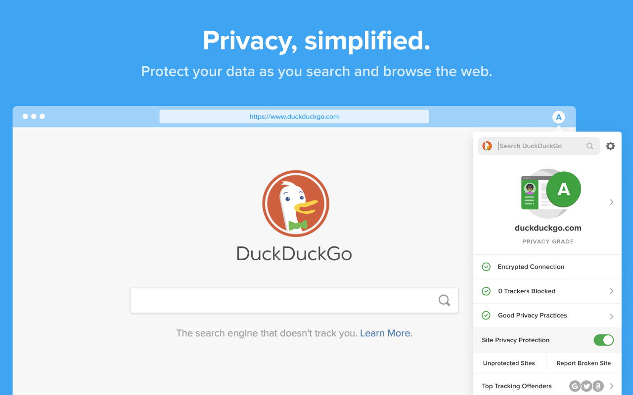 DuckDuckGo Web Tarayıcı