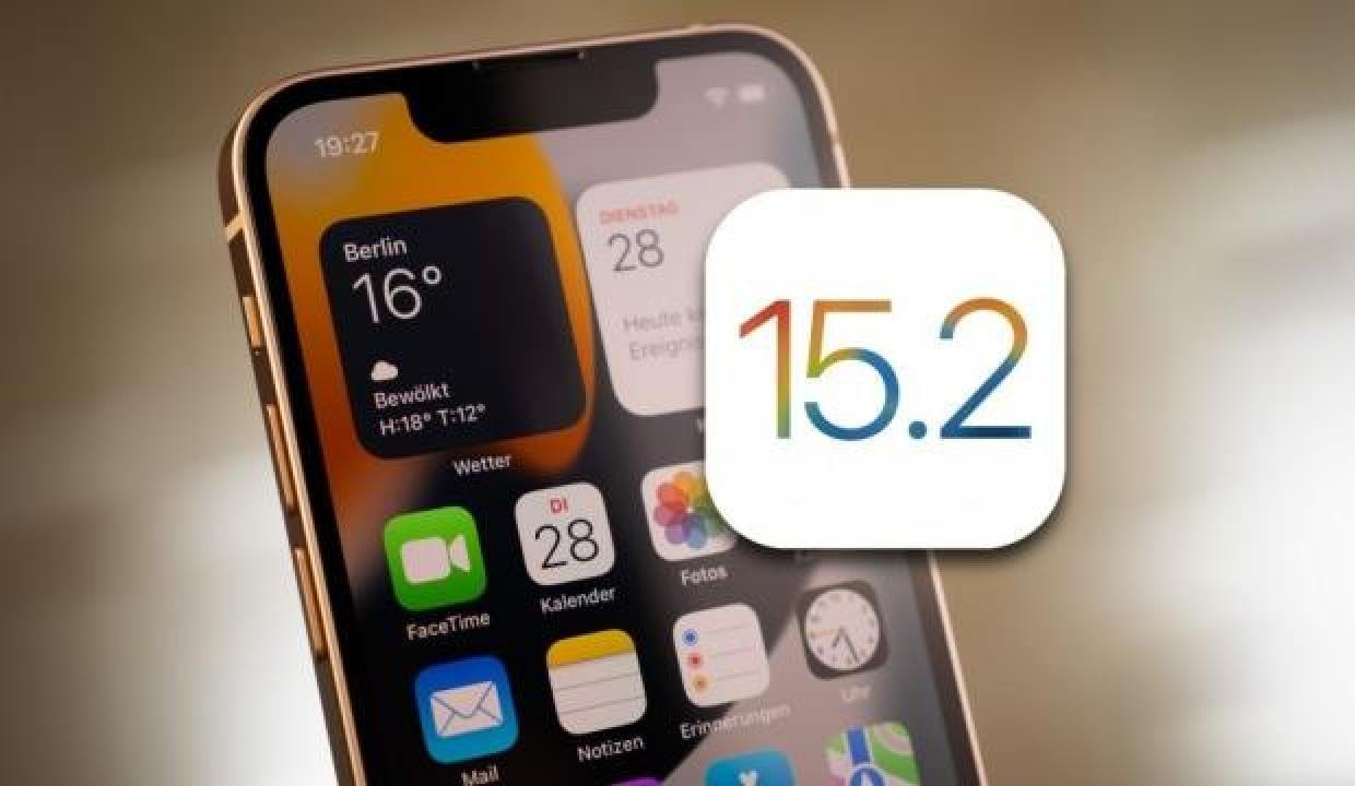 iOS 15.2 Güncellemesi